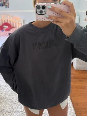 Taylor Swift Charcoal Blue Pullover Sweatshirt
